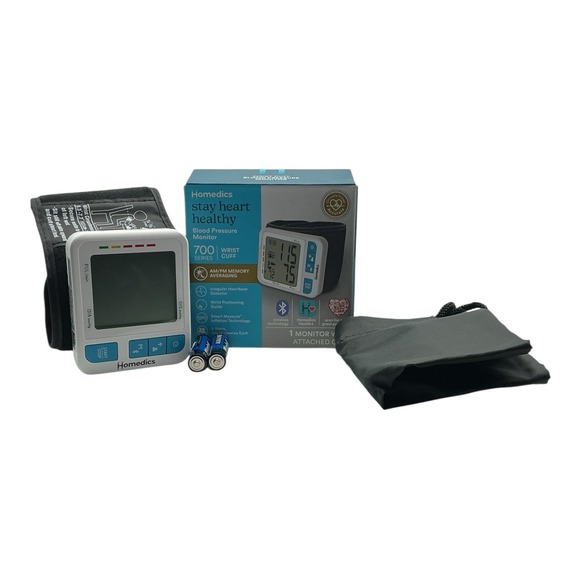 Homedics - Stay Heart Healthy Blood Pressure Monitor (700 Series Wrist Cuff) - Picture 1 of 8